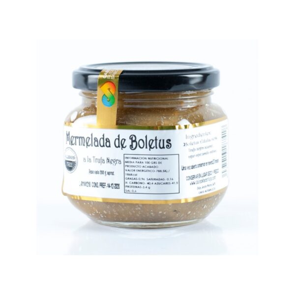 Mermelada de Boletus y Trufa Con Azucar 200 gr. La Cartuja