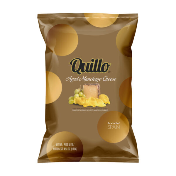 Patatas Fritas Queso Manchego - 120 gr. - Quillo