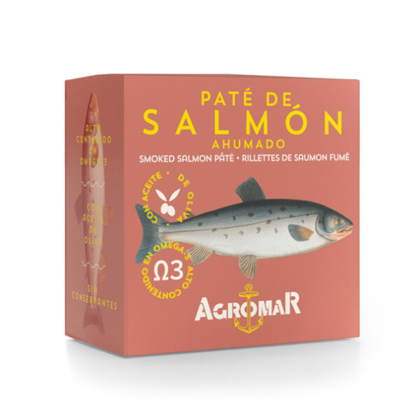 Paté de Salmón Ahumado 100 gr. - AGROMAR