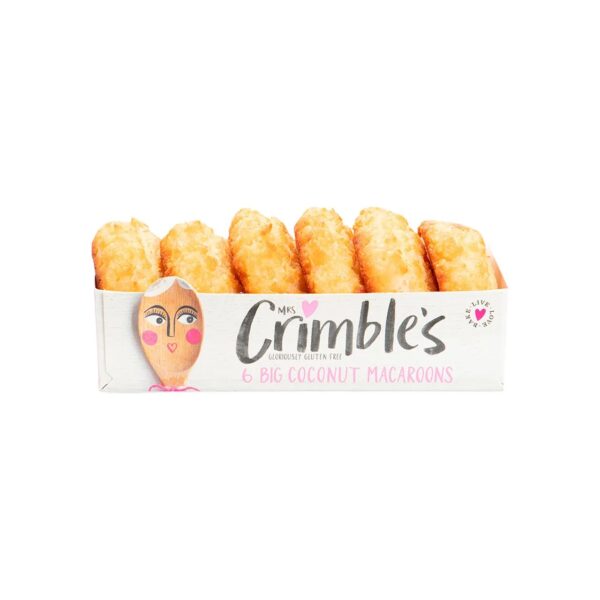 Galletas de Coco y Fresa Sin Gluten 240 gr. - Mrs Crimbles