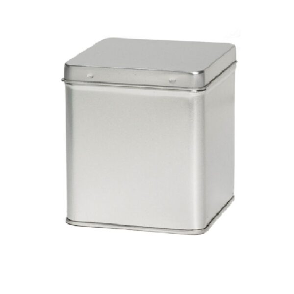 Lata Métalica Plata de 500 gr.