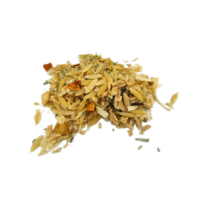 Orzo con Setas y Proteina Vegetal