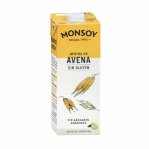 Bebida Vegetal de Avena SinGluten BIO - 1 Lt. - Monsoy