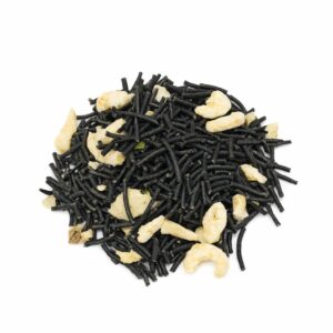 Fideos Negros con Gambas y Setas Deshidratado