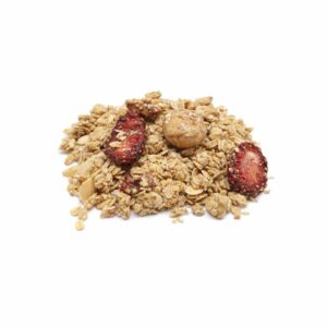 Granola Chocolate Blanco, Fresas, Almendras y Nueces de Madamia - SIN GLUTEN