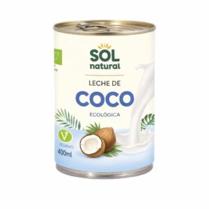 Leche de Coco para cocinar BIO 400ml Sol Natural