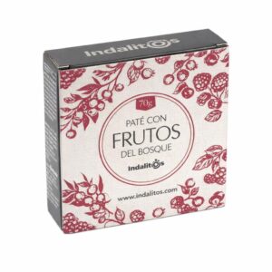 Paté con Frutos del Bosque - 70 gr. - INDALITOS