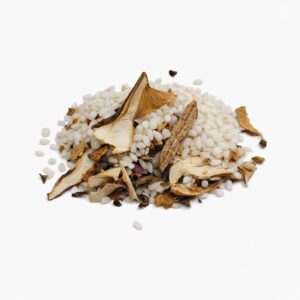 Risotto Shiitake, Boletus y Calabaza