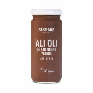 Salsa Alioli Ajo Negro BIO - 240 gr. - SESMANS