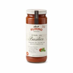 Salsa Basilico- Tomate con Albahaca Genovesa - 340 gr. - RUMMO