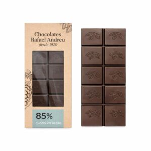 Tableta de Chocolate Negro 85%– 80 gr. – Rafael Andreu
