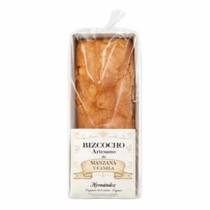Bizcocho Artesano Compota de Manzana y Canela- 420 gr. - HERNÁNDEZ