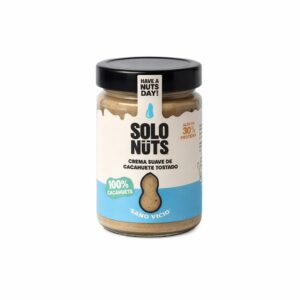 Crema de Cacahuete 100% 280 Gr. - Solo Nuts