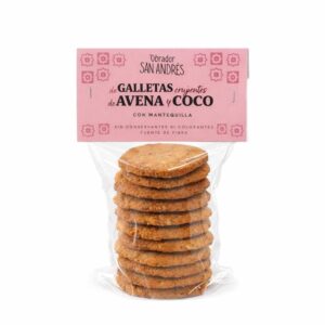 Galleta de Avena, Coco y Mantequilla - 150 gr. - OBRADOR SAN ANDRES