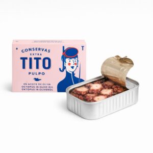 Pulpo en Aceite de Oliva - 120 ml - TITO
